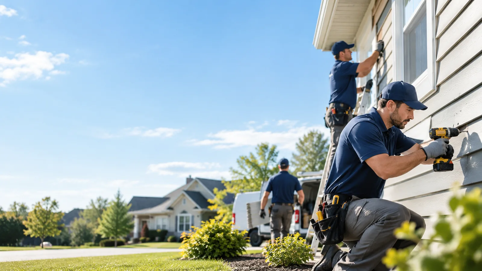 Cracked Siding Repair in Carnegie, OK
